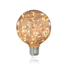 LED 銀河球燈泡 3W X-95, 黃光色, 1組