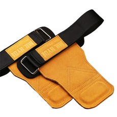 블럭마트 헬스스트랩 손목스트랩 2p, 옐로우, 1개