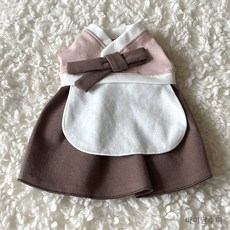 BYDAMSOOMI Pet Dolsoe Gobdan Lee 韓服, 捲曲連衣裙