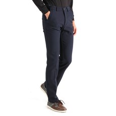 男款 BENEST 無褶彈性刷毛高爾夫長褲 KNG1069