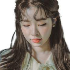 Gabalnara 女性用半頂假髮 甜美浪漫捲, 巧克力棕, 1個