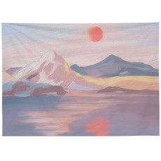 풍경 유화 배경 패브릭포스터, 15번