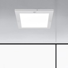 WONHA 固定式燈具 方形側光 LED 20W 日光色 無頻閃感應燈 220 x 18 mm, 白色, 1個