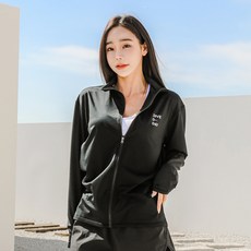 TUBE TREE 女性寬鬆版拉鍊防磨衣上衣 B8205