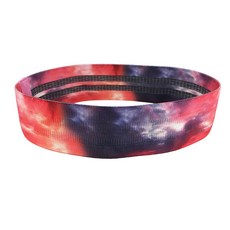 나야스타일 요가 스쿼트 밴드 YGYP-94-3, 레드블랙, 1개