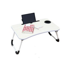 해피제이 접이식 침대 미니 테이블, 화이트