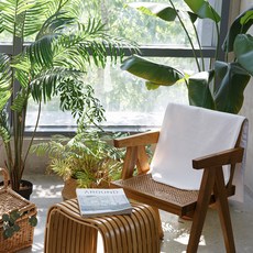 棉織沙發防滑頭枕巾, 1個, 白色