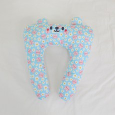 리토가토 반려동물 인견 허그 쿨 필로우, 블루 토끼