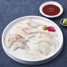 맛있는 광어 도미회 (냉장), 1개, 200g