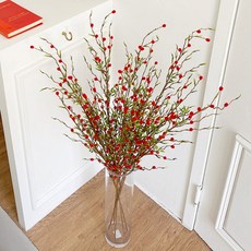 真心設計正式迷你莓果草花, 綠色, 1個