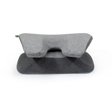 J&U 辦公桌午睡臉部貼合靠墊, 灰色