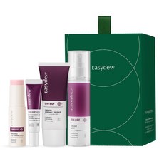 디엔코스메틱스 이지듀 스킨케어 디더블유 이지에프 링클 리페어 크림 50ml + 15ml + 미스트 100ml + 아이크림 스틱 10g 선물세트, 1세트