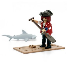 playmobil 摩比人 鯊魚和海盜人物集70598, 1套
