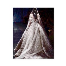 ADICO DIY 鑽石畫 美麗新娘 40 x 50 cm BF09, 混合色, 1個