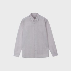 Mind Bridge 男款Coolair亞麻寬鬆長袖襯衫 MVWS3120