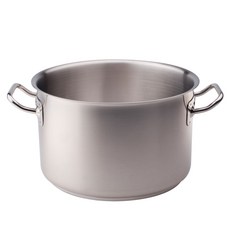 Agnelli 安利亞 電磁爐 Pentole Agnelli 不鏽鋼醬汁鍋 21L 3104E36, 銀色, 1個, 36cm