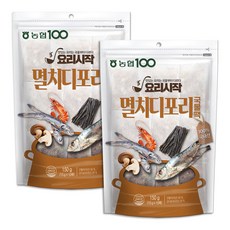 농협100 멸치디포리 국물팩, 150g, 2개