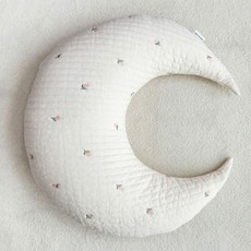 Malolotte 絎縫刺繡C型哺乳靠墊, 鬱金香款