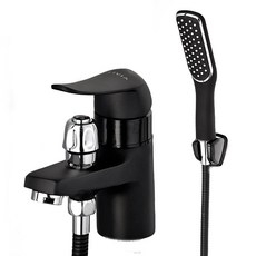 OLIVIA一孔兼用淋浴龍頭安排黑色, 1組