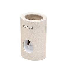 ecoco 意可可 自動牙膏擠壓器, 白色, 1個