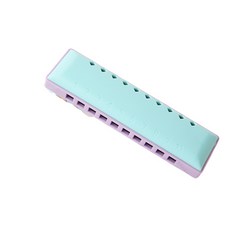 雙色口琴 15 粉彩, 天空藍, 單一商品, 1個