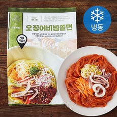 모두의맛집 서울지짐이 오징어비빔쫄면 (냉동), 800g, 1개
