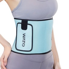 에이빅 소프트 허리보호대 피트니스, 1개, 민트