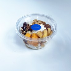 Tinapicnic 沙拉杯一次性外殼 + 藍色貼紙組, 20套