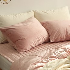 I'm Living 超細纖維焦糖色枕頭套