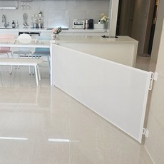 Cuddle幼兒用捲簾圍欄折疊式安全門, 白色