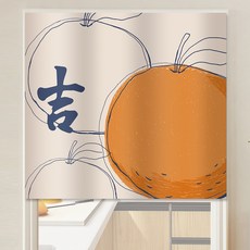 窄版一片式短簾, 大吉