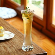 法式瑪爾斯 纖長圓形長玻璃雞尾酒果汁杯 330ml MMM2642, 1個, 透明