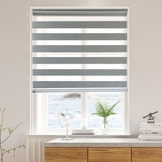 끌래망스 내추럴 암막 콤비 블라인드