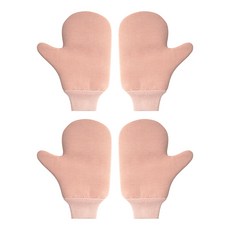 Saenghwalgongsik 順手連指去角質手套, 粉紅色, 4個, 1入