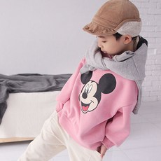 sonyun market 兒童大米奇刷毛大學T