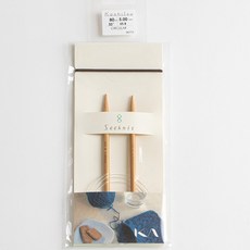 yarna Kniit Kosice 輪針 80cm x 5mm 06762~06778, 1個, 木質