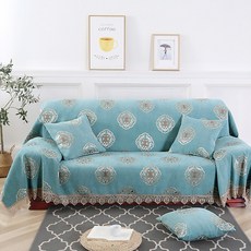 마켓에이 풀커버 릴리스 셔닐 패브릭 쇼파커버, TYPE10, 1개