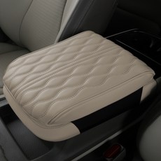 MAYTON Carnival KA4專屬真皮扶手墊 第4代 記憶海綿填充 舒適透氣, 1個, 棉米色