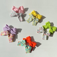 BEASOL 女童蝴蝶結髮夾 10入