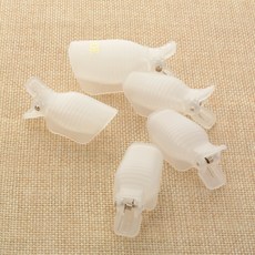 腳趾甲全脫落夾腳指甲夾 5入, 半透明白色, 1個