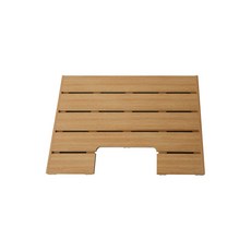 豪華橡木紋腳踏板 中型 62*42*2.8cm 6143, 單色, 1個