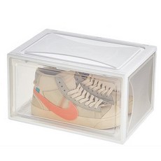 N2B壓克力透明拼裝鞋櫃小GH41_RD_171, 白色的