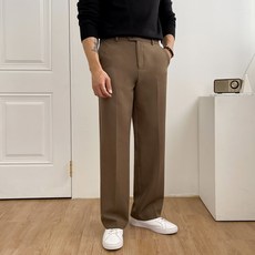 JHSTYLE 男性用寬版防皺後鬆緊帶彈力西裝褲 JKCROK584