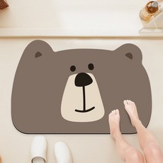 다다랜드 동물친구들 규조토 발매트, 불곰