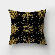 Dasababa 聖誕裝飾抱枕套, 奢華款 E