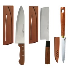 제니얼 캠핑용품 GC시리즈 N타입 바움칼집식도 중 + 바움집과도 톱니 + 바움칼집식도 대 세트, 혼합색상, 1세트