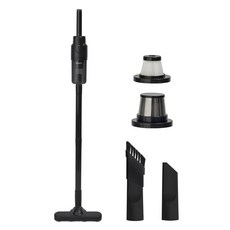 홈리아 룸스틱 무선 핸디 스틱 청소기 세트, 블랙, HA-9K