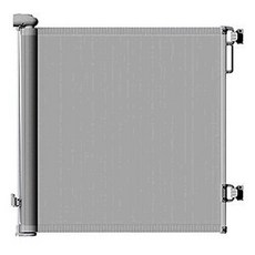 滑順伸縮長度可調折疊網狀滑動半自動隔板安全門, 1個, 灰色