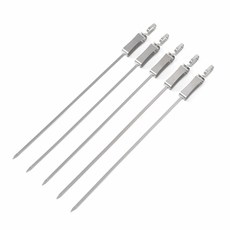 Tree 簡易滑動式烤肉串 45cm 5入, 單一顏色, 1個