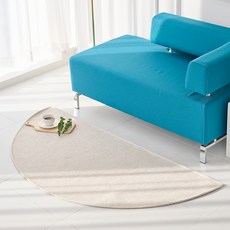 initium 四季人字呢半月形地毯